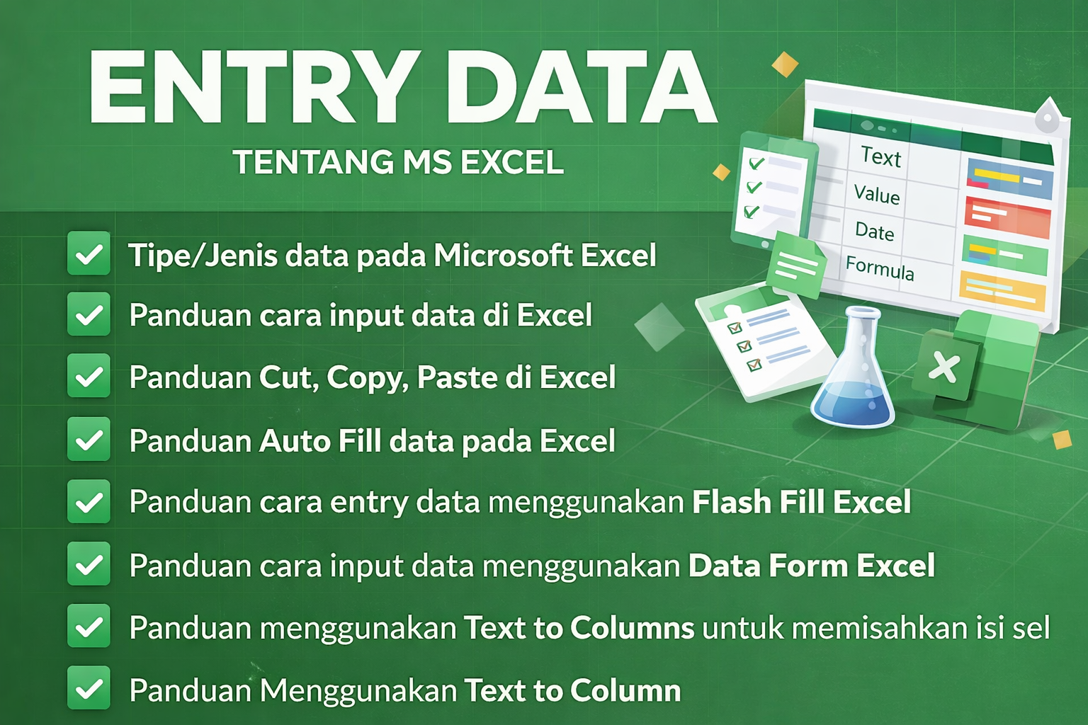 Thumbnail kursus: Ms. Exel Entry Data